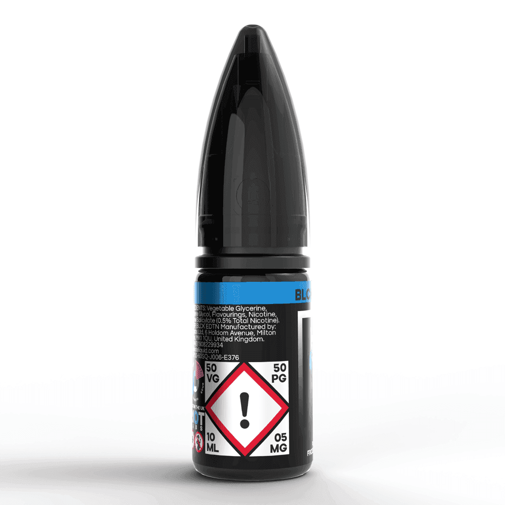 PURE FROZEN ACAI 10ML NIC SALT E-LIQUID - BLCK EDTN - 5MG | 10MG | 20MG BY RIOT SQUAD - Vapeslough