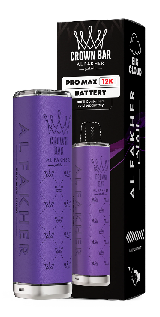 Purple Al Fakher Crown Bar Pro Max 12K Device - Vapeslough
