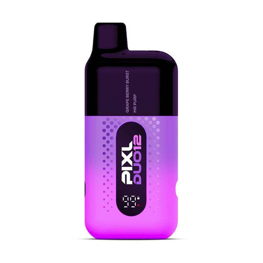 PURPLE EDITION - PIXL DUO 12 PRE-FILLED VAPE KIT - 20MG(2%) - Vapeslough