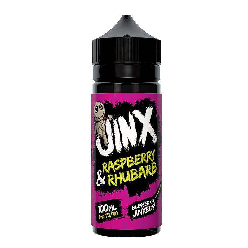 RASPBERRY & RHUBARB 100ML SHORT FILL E-LIQUID BY JINX - Vapeslough