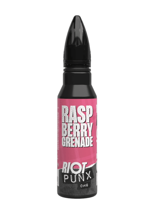 RASPBERRY GRENADE - PUNX 50ML SHORT FILL E-LIQUID BY RIOT SQUAD - Vapeslough