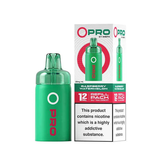 Raspberry Watermelon Insta O Pro Prefilled Vape Pod + Refill - Vapeslough