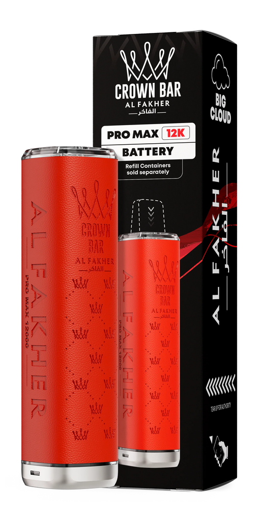 Red Al Fakher Crown Bar Pro Max 12K Device - Vapeslough