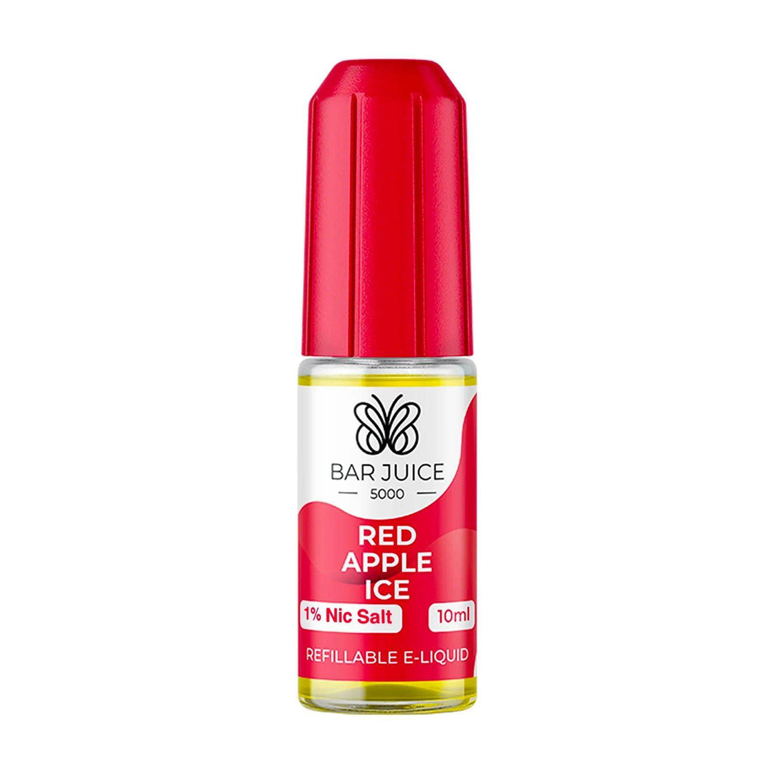 RED APPLE ICE 10ML E LIQUID NICOTINE SALT BY BAR JUICE 5000 - Vapeslough