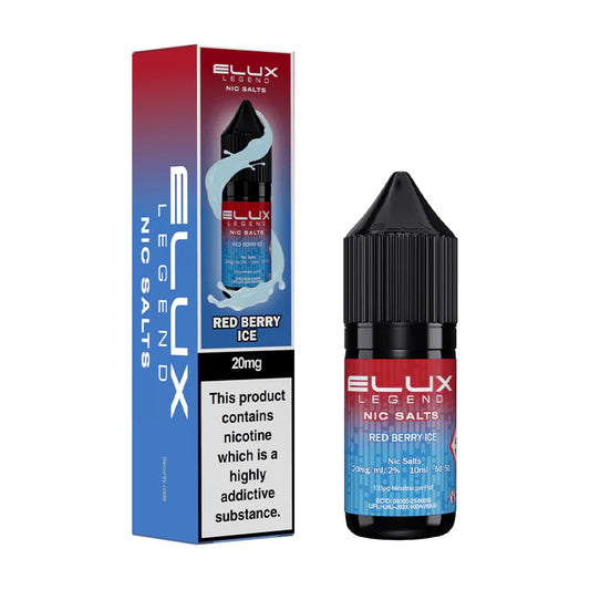 RED BERRY ICE 10ML NIC SALT BY ELUX LEGEND 10MG(1%) | 20MG(2%)