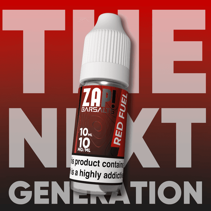 RED FUEL ZAP! 10ML BAR NIC SALT E-LIQUID BY ZAP! - 10MG | 20MG - Vapeslough