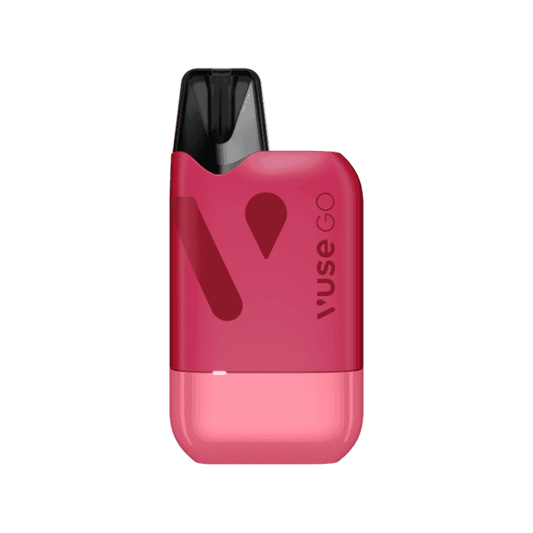 RED - STRAWBERRY ICE PREFILLED POD KIT BY VUSE GO RELOAD - 20MG - Vapeslough
