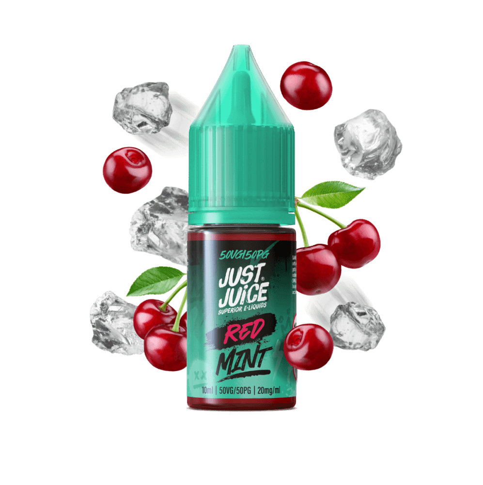 RED MINT 10ML NIC SALT E-LIQUID BY JUST JUICE