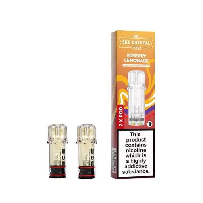 RIBERRY LEMONADE SKE CRYSTAL PLUS PODS (PACK OF 2) - Vapeslough