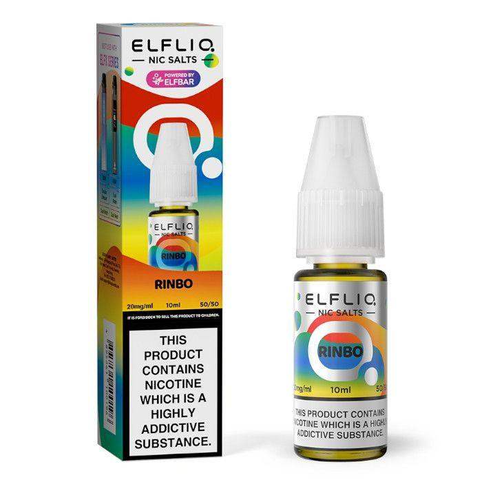 RINBO 10ML E LIQUID NICOTINE SALT BY ELFLIQ - ELFBAR - Vapeslough