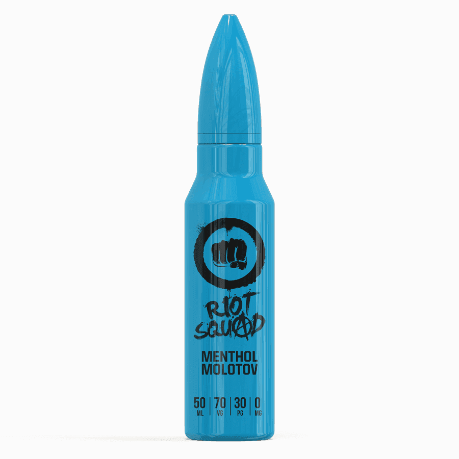 RIOT SQUAD | PUNX | BLCK EDTN | 100% MENTHOL 50ML SHORT FILL BY RIOT SQUAD - Vapeslough