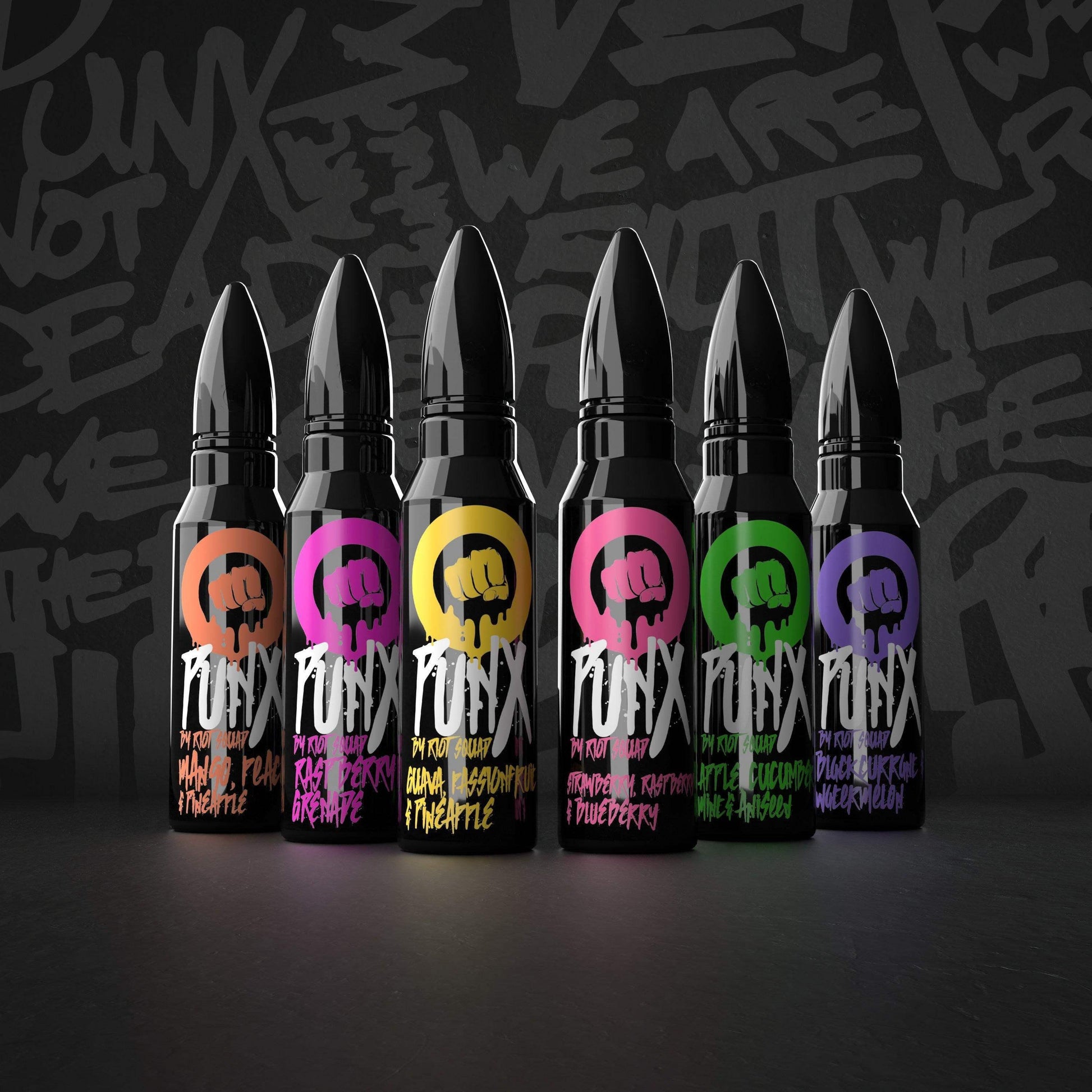 RIOT SQUAD PUNX 50ML SHORT FILL E-LIQUID - 2 FOR £12.99 - Vapeslough
