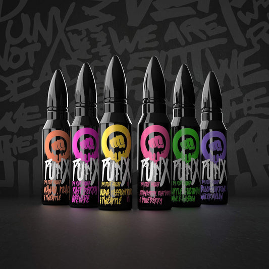 RIOT SQUAD PUNX 50ML SHORT FILL E-LIQUID - 2 FOR £12.99 - Vapeslough