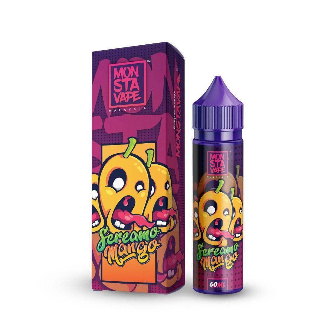 SCREAMO MANGO WITH MINT 50ML SHORT FILL BY MONSTA VAPE - Vapeslough