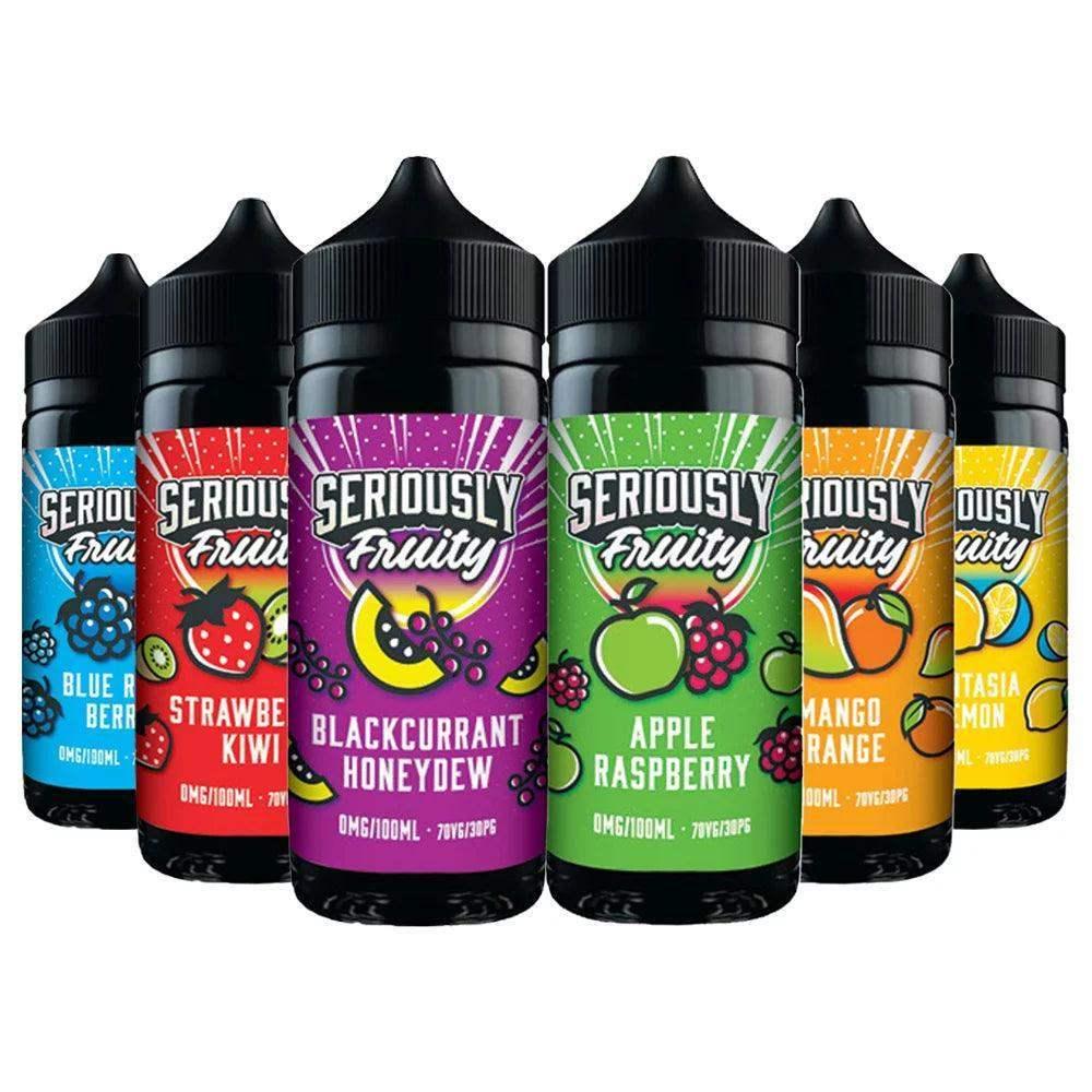 SERIOUSLY FRUITY 100ML SHORT FILL E-LIQUID BY DOOZY - Vapeslough