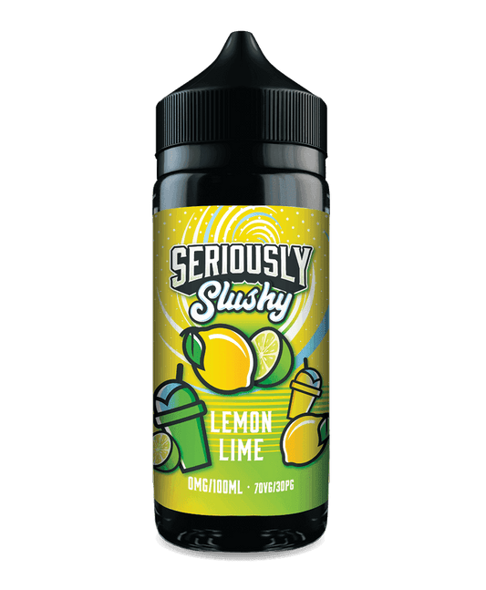 SERIOUSLY SLUSHY - LEMON LIME 100ML SHORT FILL E-LIQUID BY DOOZY - Vapeslough