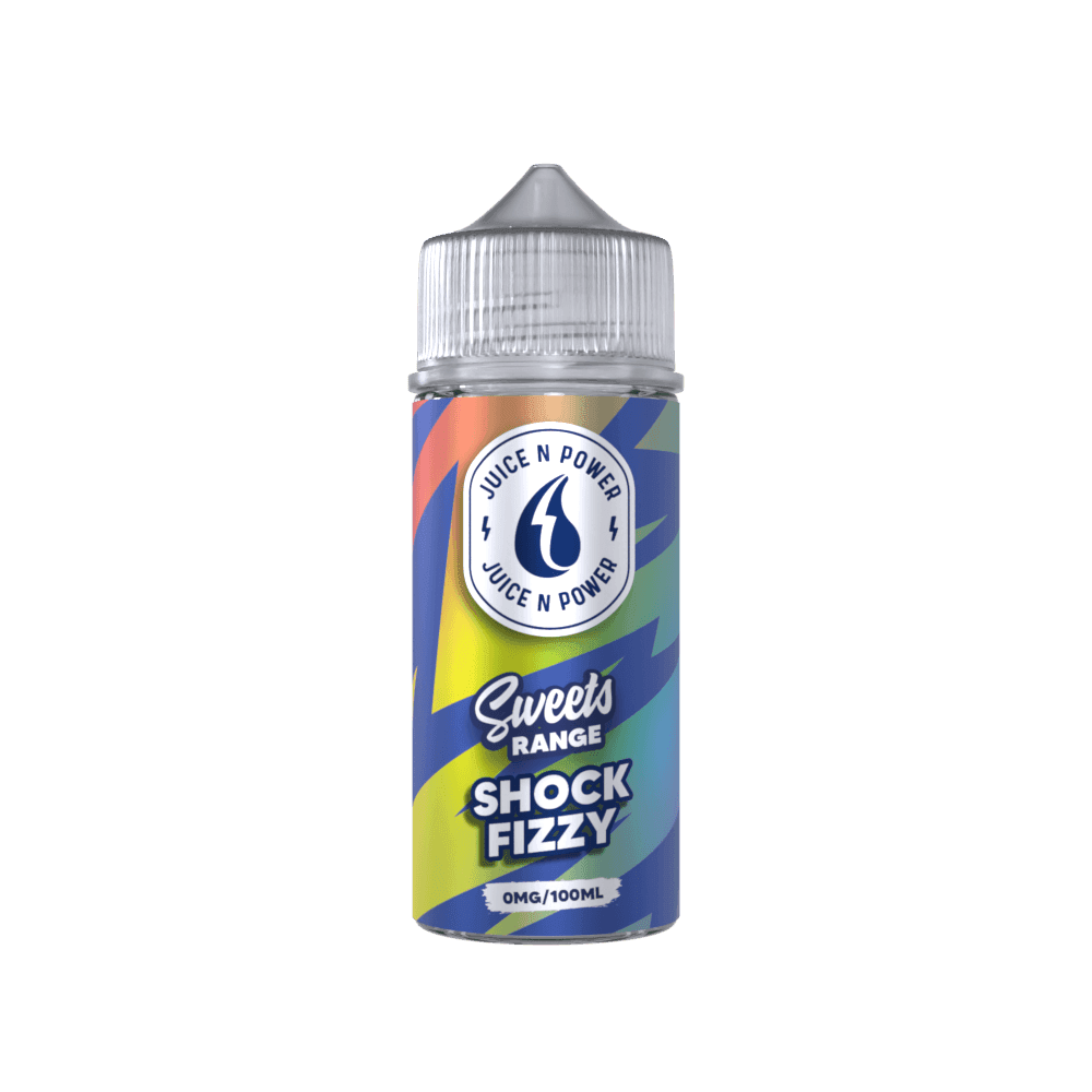 SHOCK FIZZY 100ML SHORT FILL E-LIQUID BY JUICE N POWER - Vapeslough