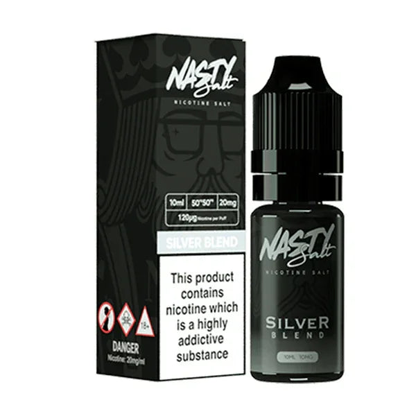 Silver blend PODMATE 10ML NIC SALT NASTY JUICE - Vapeslough