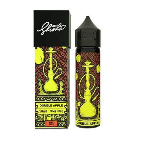 SISHA DOUBLE APPLE 50 ML SHORT FILL BY NASTY JUICE - Vapeslough