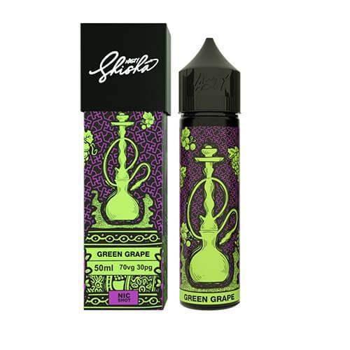 SISHA GREEN GRAPE 50 ML SHORT FILL BY NASTY JUICE - Vapeslough