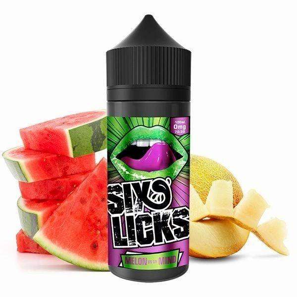 SIX LICKS 100ML SHORT FILLS E-LIQUID - Vapeslough