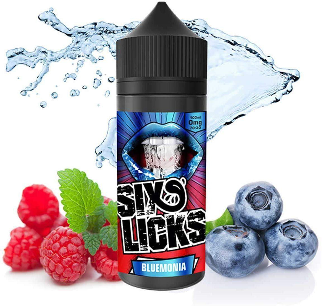 SIX LICKS 100ML SHORT FILLS E-LIQUID - Vapeslough