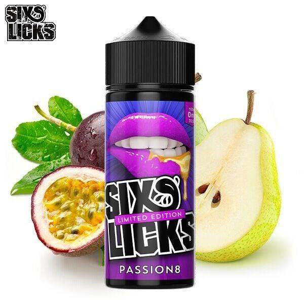 SIX LICKS 100ML SHORT FILLS E-LIQUID - Vapeslough