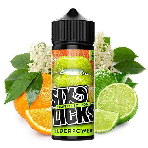 SIX LICKS 100ML SHORT FILLS E-LIQUID - Vapeslough