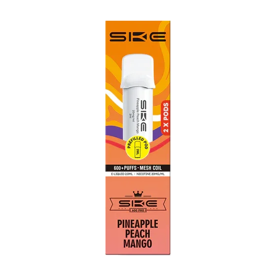PINEAPPLE PEACH MANGO SKE 600 PRO PODS (PACK OF 2)