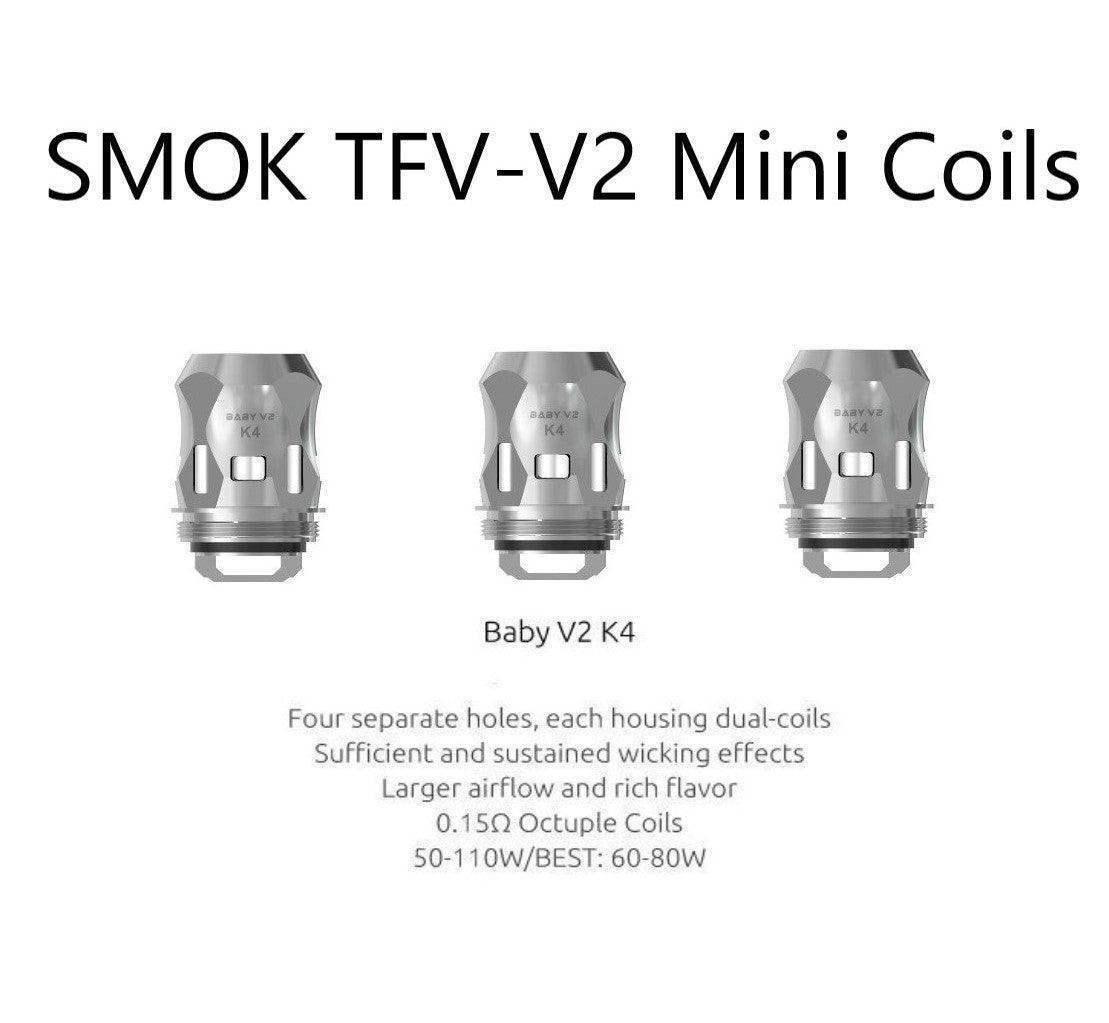 SMOK MINI V2 MESH COILS - PACK OF 3 - Vapeslough