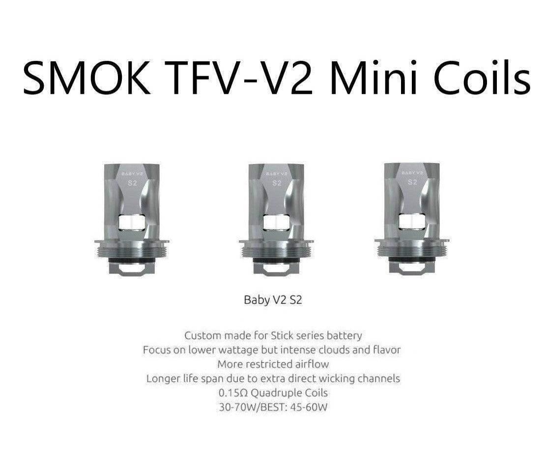 SMOK MINI V2 MESH COILS - PACK OF 3 - Vapeslough