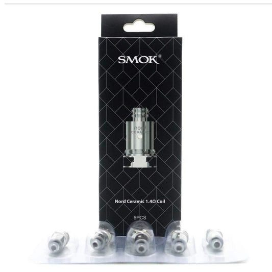 SMOK NORD REPLACEMENT MESH COILS - PACK OF 5 - Vapeslough