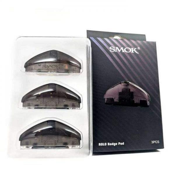 SMOK ROLO BADGE REPLACEMENT PODS - PACK OF 3 - Vapeslough