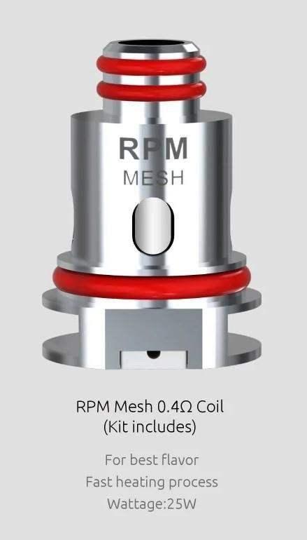 SMOK RPM REPLACEMENT COILS - PACK OF 5 - Vapeslough