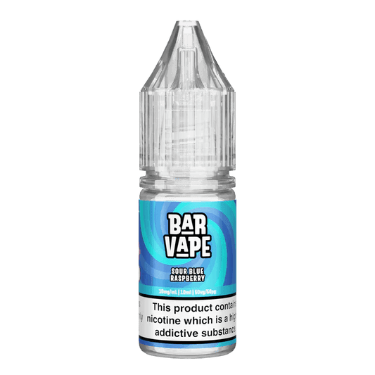 SOUR BLUE RASPBERRY - 10ML NIC SALT E-LIQUID - 10MG | 20MG BY BAR VAPE - Vapeslough