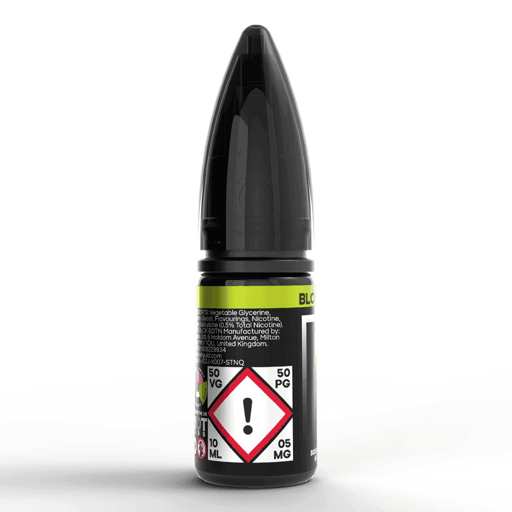 SOUR CHERRY & APPLE 10ML NIC SALT E-LIQUID - BLCK EDTN - 5MG | 10MG | 20MG BY RIOT SQUAD - Vapeslough