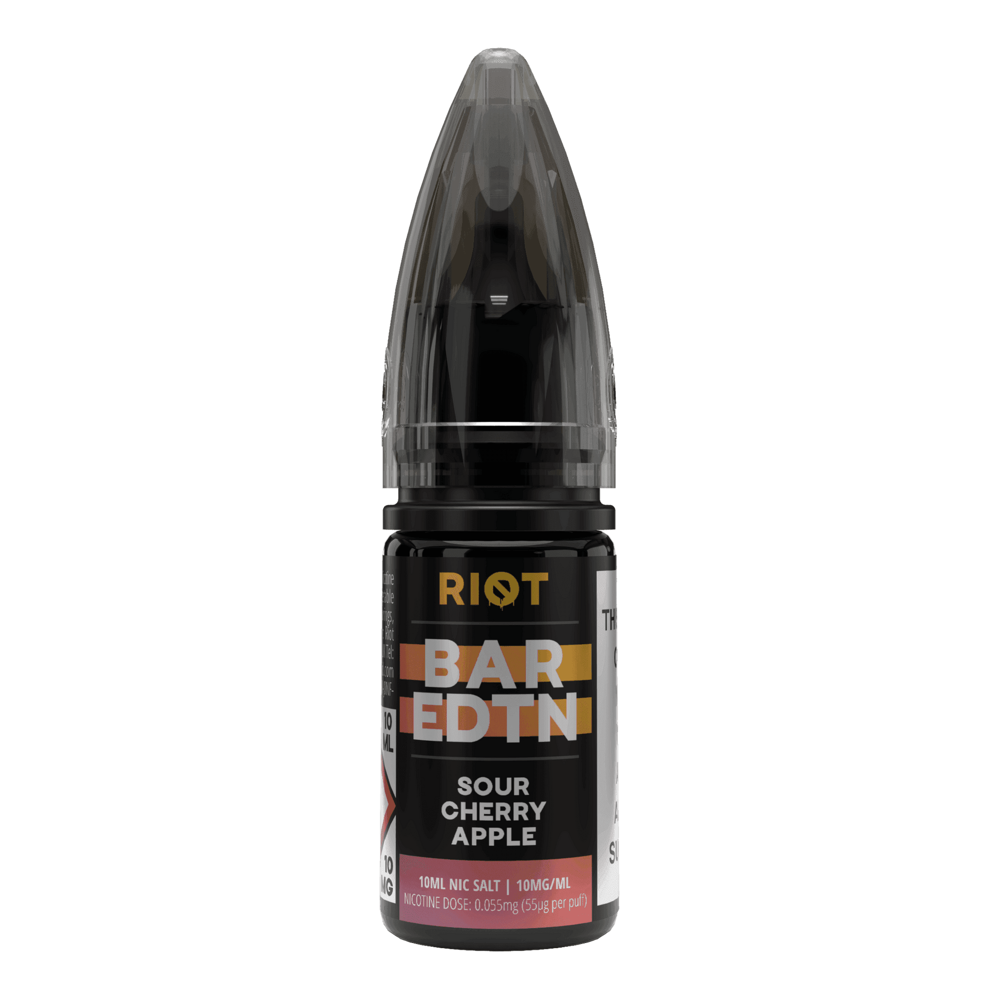 SOUR CHERRY APPLE - BAR EDTN - 10ML NIC SALT E-LIQUID - 5MG | 10MG | 20MG BY RIOT SQUAD - Vapeslough