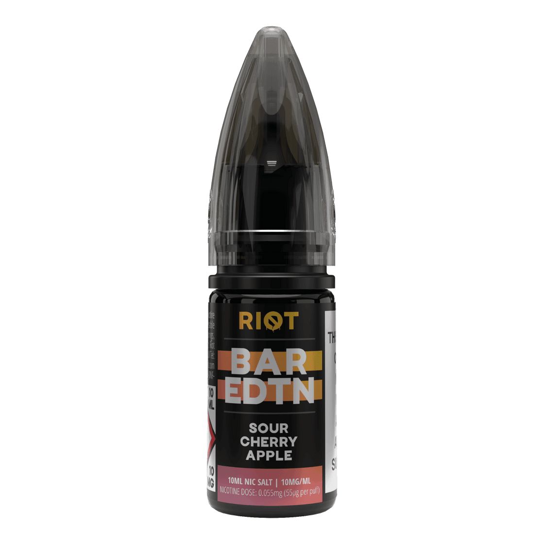 SOUR CHERRY APPLE - BAR EDTN - 10ML NIC SALT E-LIQUID - 5MG | 10MG | 20MG BY RIOT SQUAD - Vapeslough