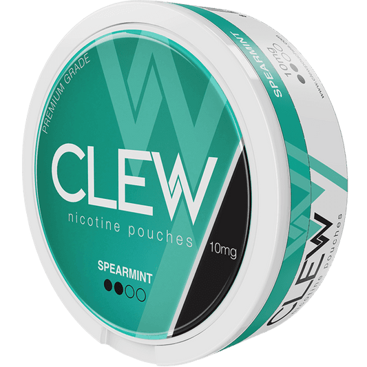 SPEARMINT - CLEW NICOTINE POUCHES - 20PCS - Vapeslough