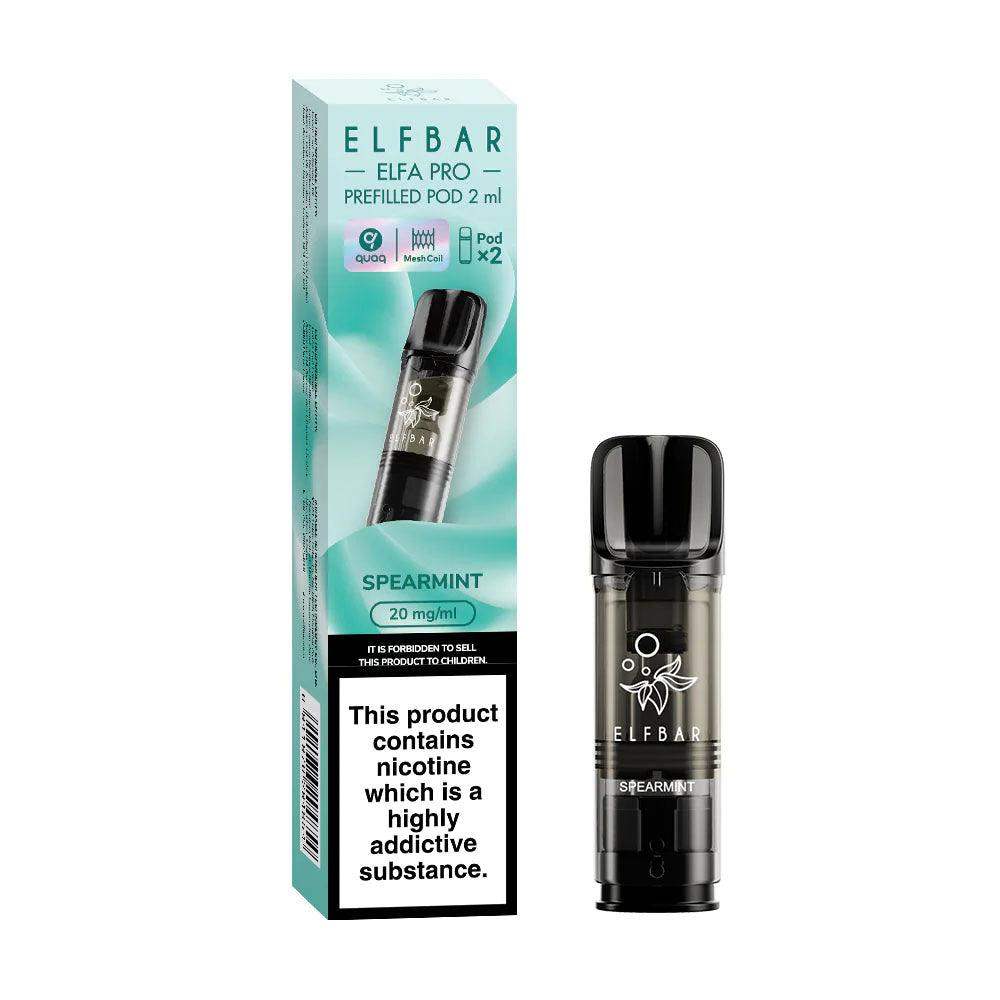 SPEARMINT ELF BAR ELFA PRO PODS (PACK OF 2) - Vapeslough