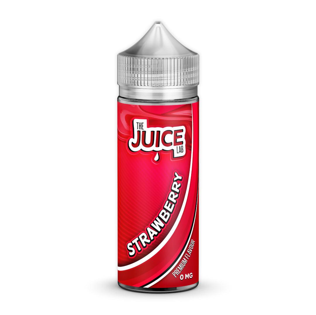 STRAWBERRY 100ML SHORT FILL BY THE JUICE LAB - Vapeslough