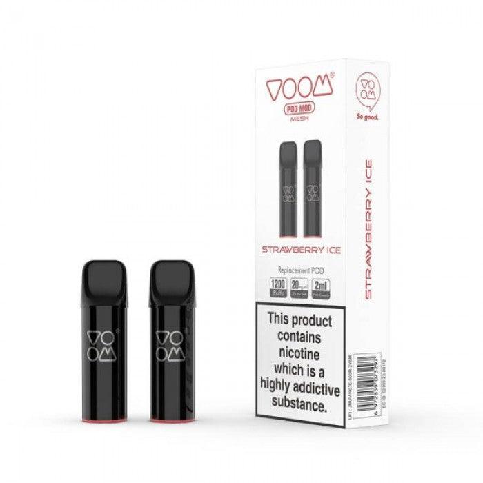 STRAWBERRY ICE VOOM REPLACEMENT POD - 2PCS/PACK - Vapeslough