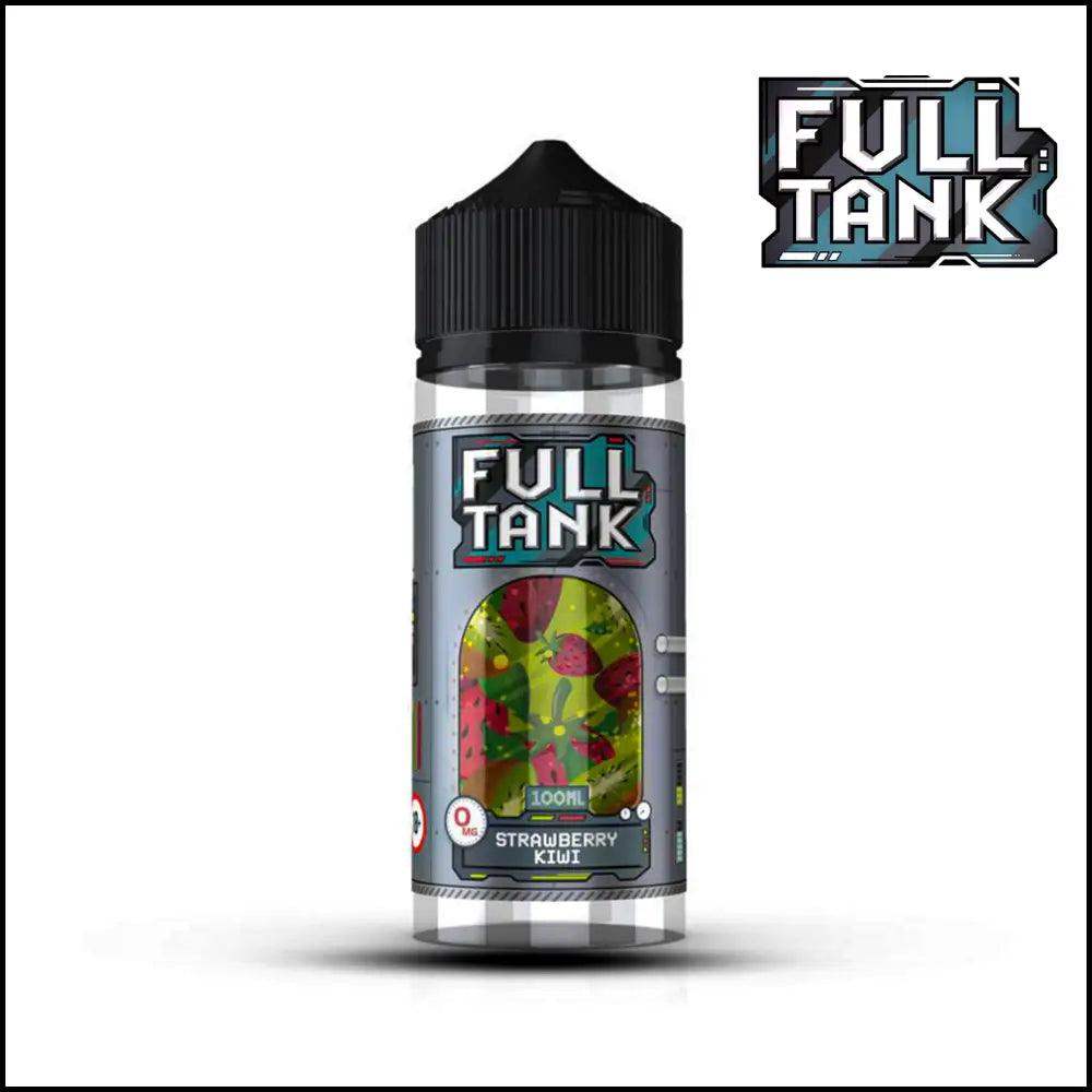 STRAWBERRY KIWI 100ML SHORT FILL E-LIQUID BY FULL TANK - Vapeslough