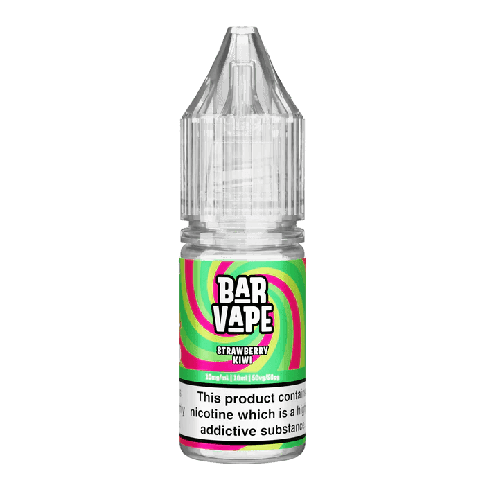 STRAWBERRY KIWI - 10ML NIC SALT E-LIQUID - 10MG | 20MG BY BAR VAPE - Vapeslough