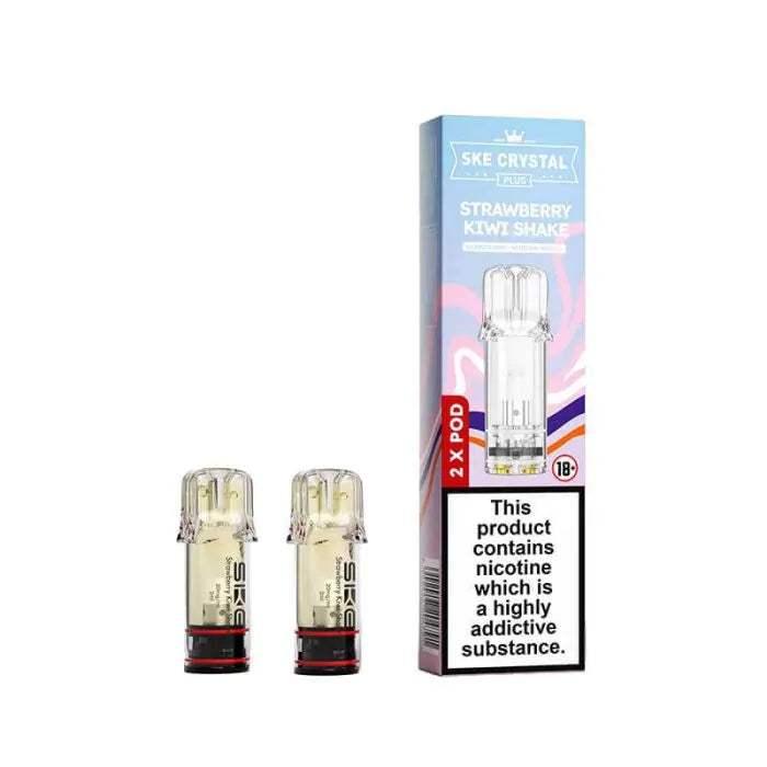 STRAWBERRY KIWI SHAKE SKE CRYSTAL PLUS PODS (PACK OF 2) - Vapeslough
