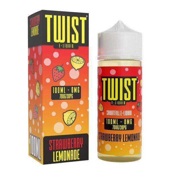 STRAWBERRY LEMONADE 100ML SHORT FILL E-LIQUID BY TWIST E-LIQUID - Vapeslough