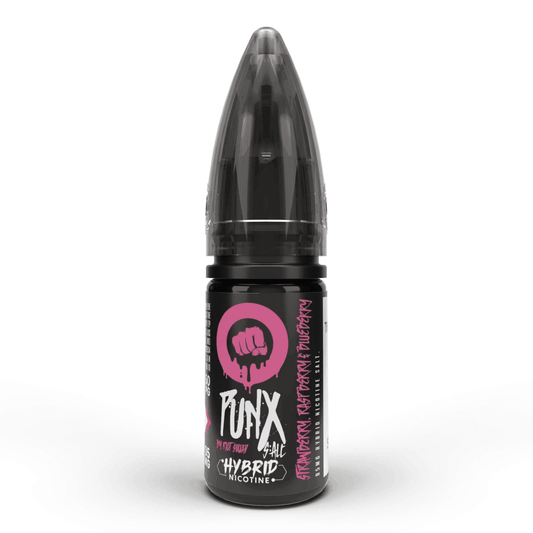 STRAWBERRY, RASPBERRY & BLUEBERRY - PUNX BY RIOT - 10ML NIC SALT E-LIQUID - 5MG | 10MG | 20MG BY RIOT SQUAD - Vapeslough