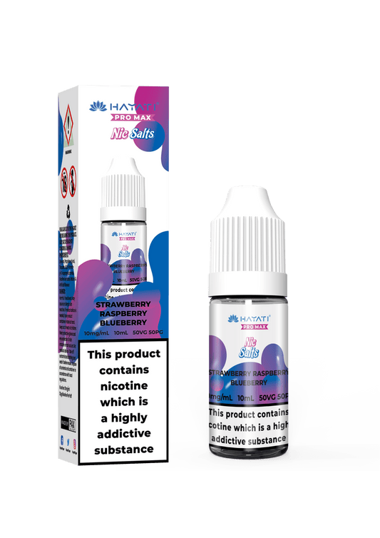 STRAWBERRY RASPBERRY BLUEBERRY 10ML NIC SALT BY HAYATI PRO MAX 10MG(1%) | 20MG(2%) - Vapeslough