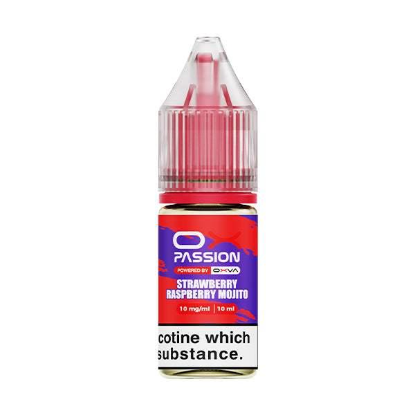 STRAWBERRY RASPBERRY MOJITO 10ML NIC SALT BY OXVA OX PASSION 10MG(1%) | 20MG(2%) - Vapeslough