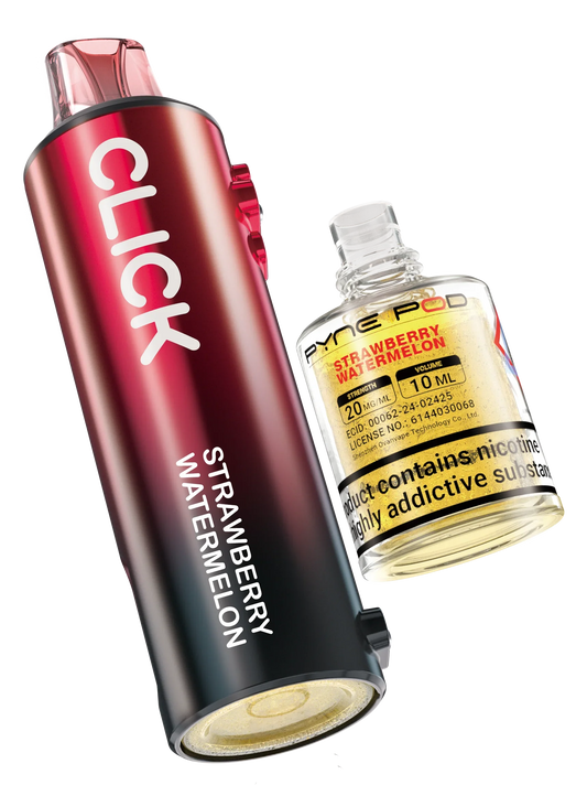 Strawberry Watermelon - Pyne Pod Click Prefilled Pod + Refill Container - Vapeslough